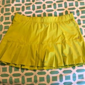 BCG light green tennis skirt